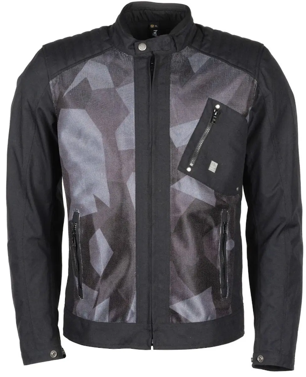Helstons Colt Air Mesh Fabric Jas Zwart Camo