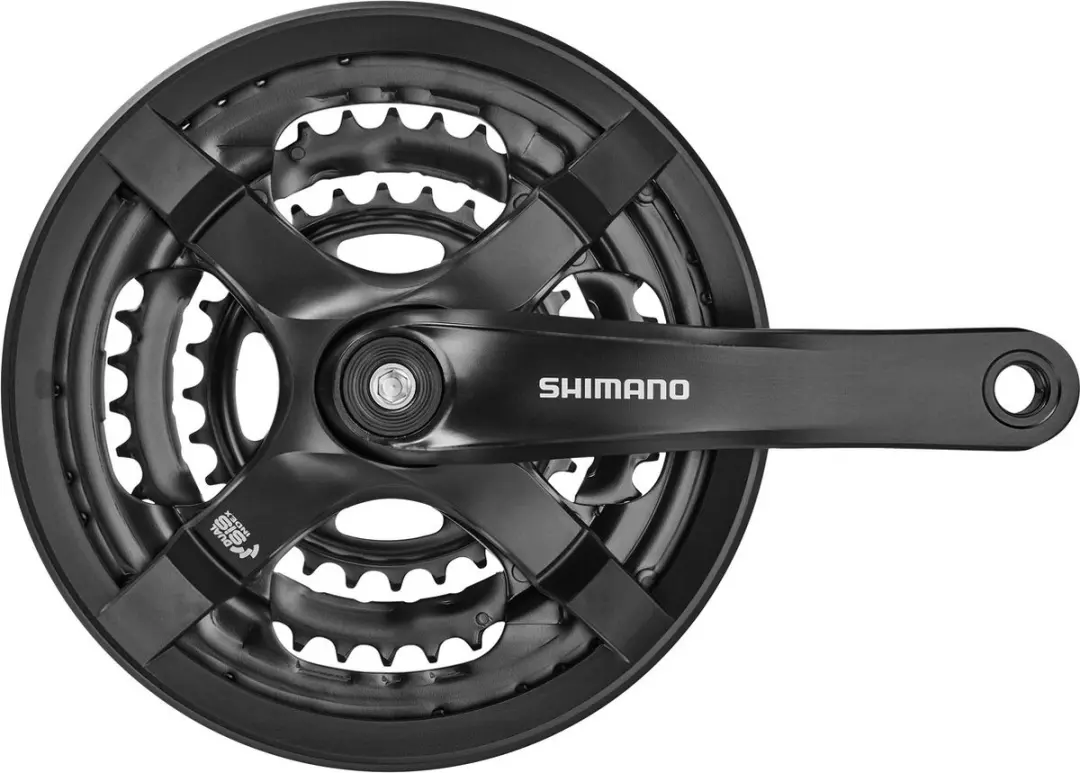 Shimano Tourney FC-TY501 Crankstel 28-38-48T - 170mm - Zwart