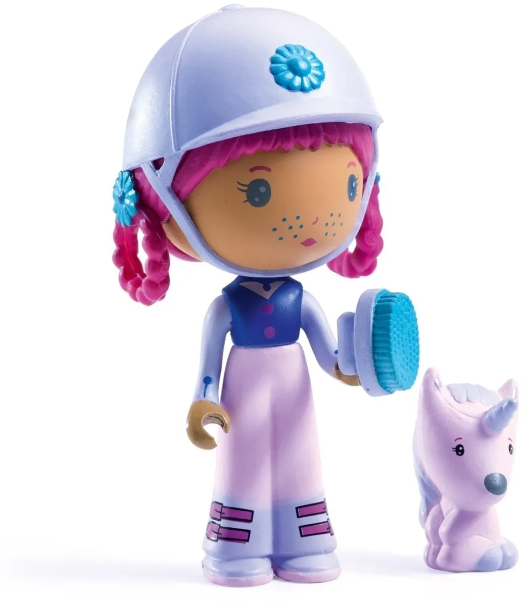 Djeco Tinyly Joe & Gala Speelfiguur - 2 Poppen 2 Meubels Meerkleurig