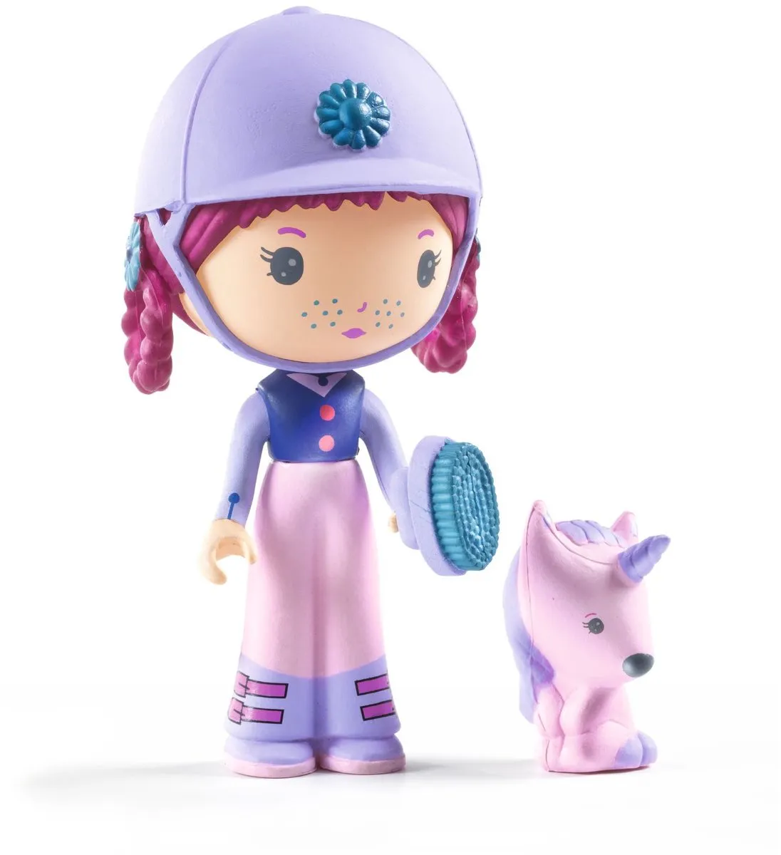 Djeco Tinyly Joe & Gala Speelfiguur - 2 Poppen 2 Meubels Meerkleurig