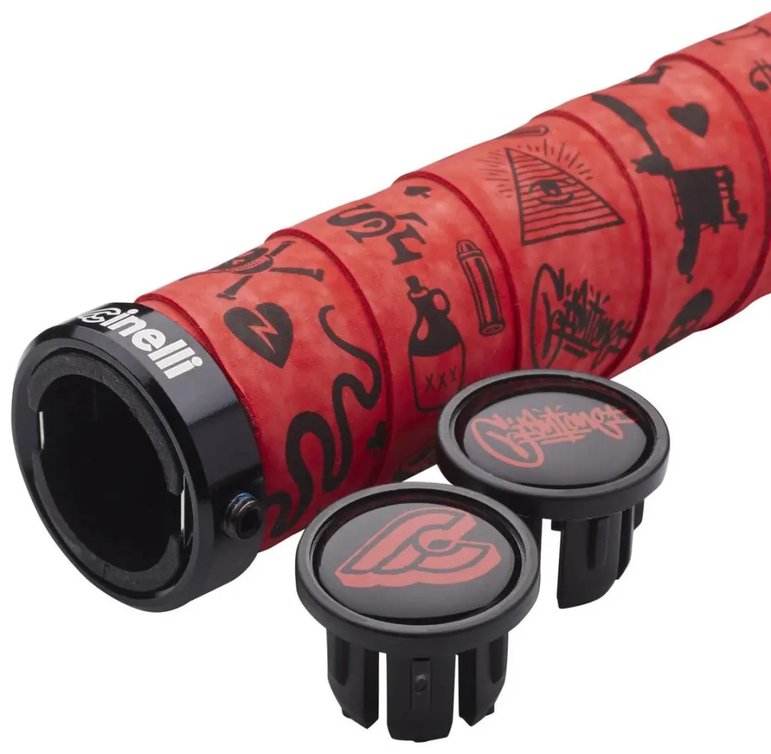 Cinelli Mike Giant Handvatten - Rood/Zwart