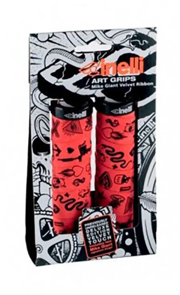 Cinelli Mike Giant Handvatten - Rood/Zwart