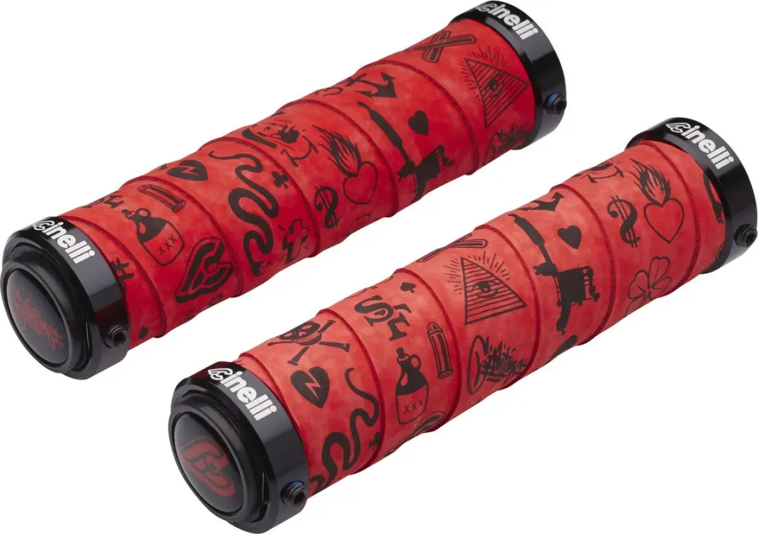 Cinelli Mike Giant Handvatten, rood/zwart
