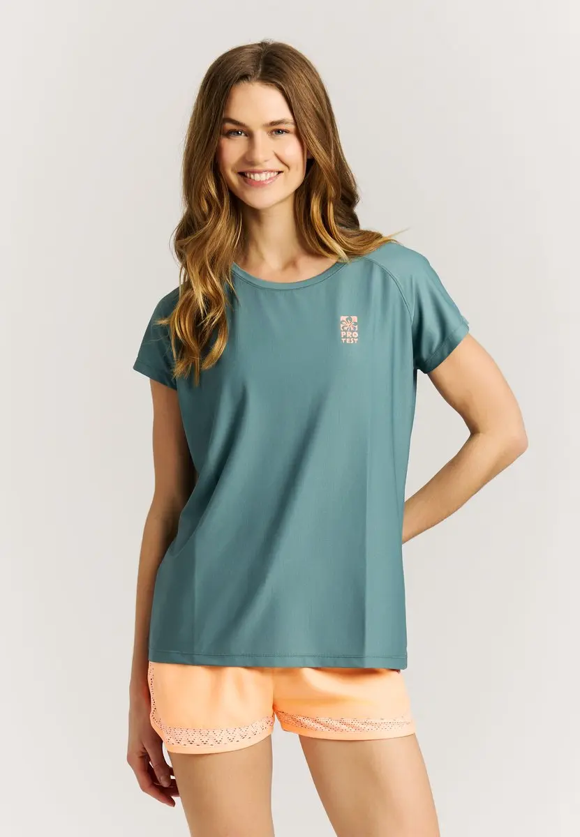 Protest PRTMagia UV Shirt Dames - Korte mouwen - XL - Laurel Green - afbeelding 5 van 6
