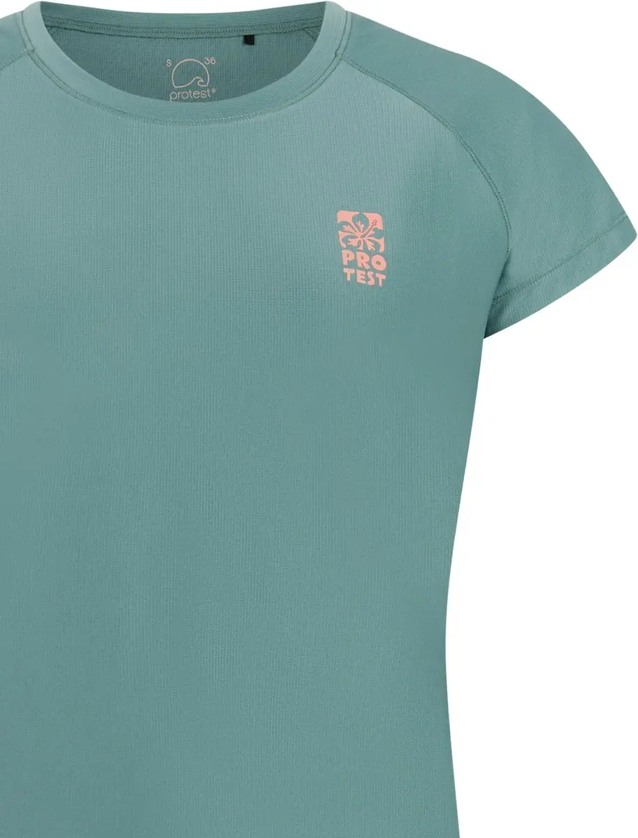 Protest PRTMagia UV Shirt Dames - Korte mouwen - XL - Laurel Green - afbeelding 2 van 6