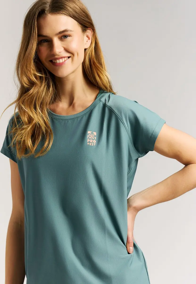 Protest PRTMagia UV Shirt Dames - Korte mouwen - XL - Laurel Green - afbeelding 4 van 6