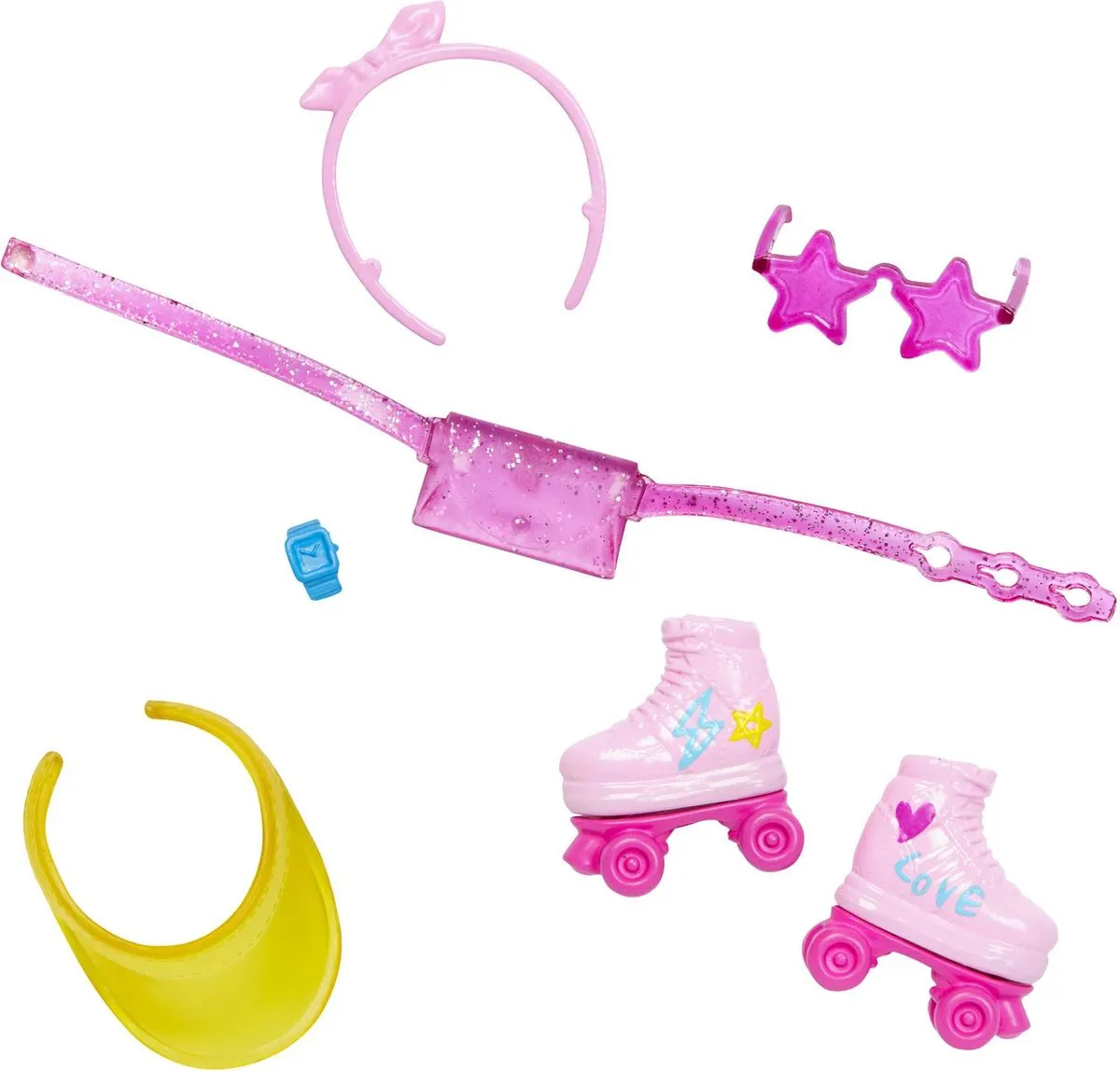 Barbie Pop Skates Pop HPL77 - Meerkleurig - afbeelding 2 van 6