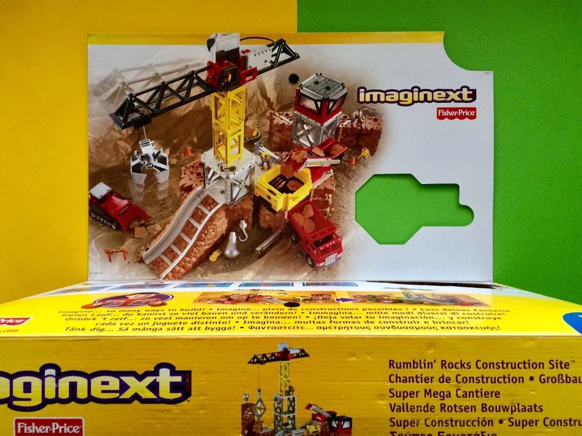 Fisher Price Imagiext Power Bouwplaats B1837