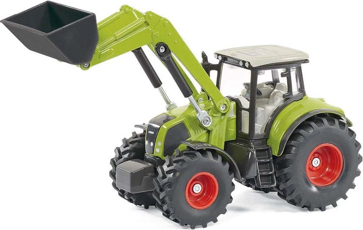 SIKU 1949 Claas Axion Tractor met Voorlader - 1:50 - Groen