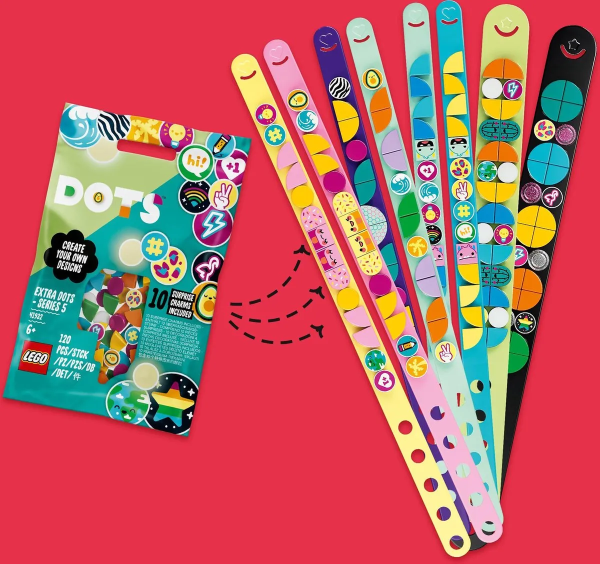 LEGO DOTS Extra DOTS Serie 5 41932 - Multikleur