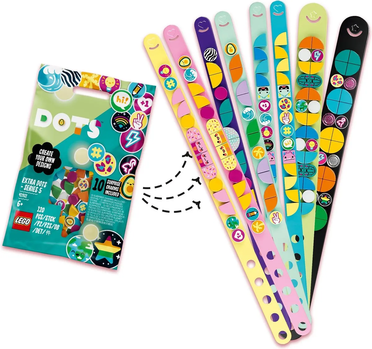 LEGO DOTS Extra DOTS Serie 5 41932 - Multikleur