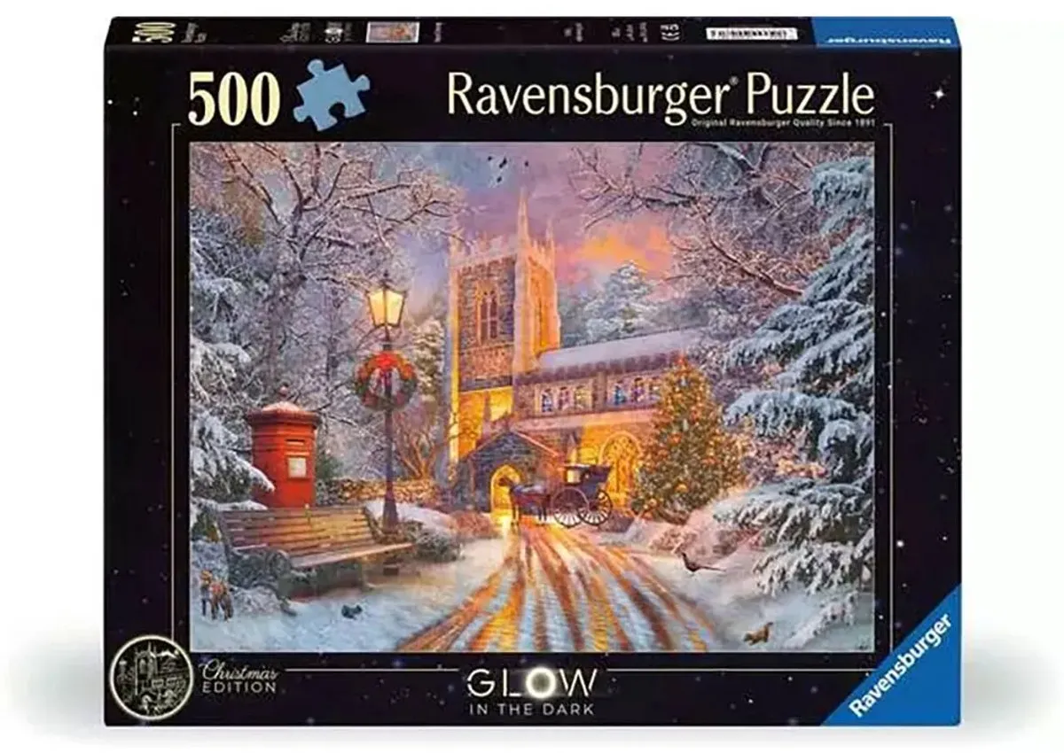 Ravensburger Star Line Sprankelend Kerstfeest Puzzel 500 Stuks - Multicolor - afbeelding 6 van 6