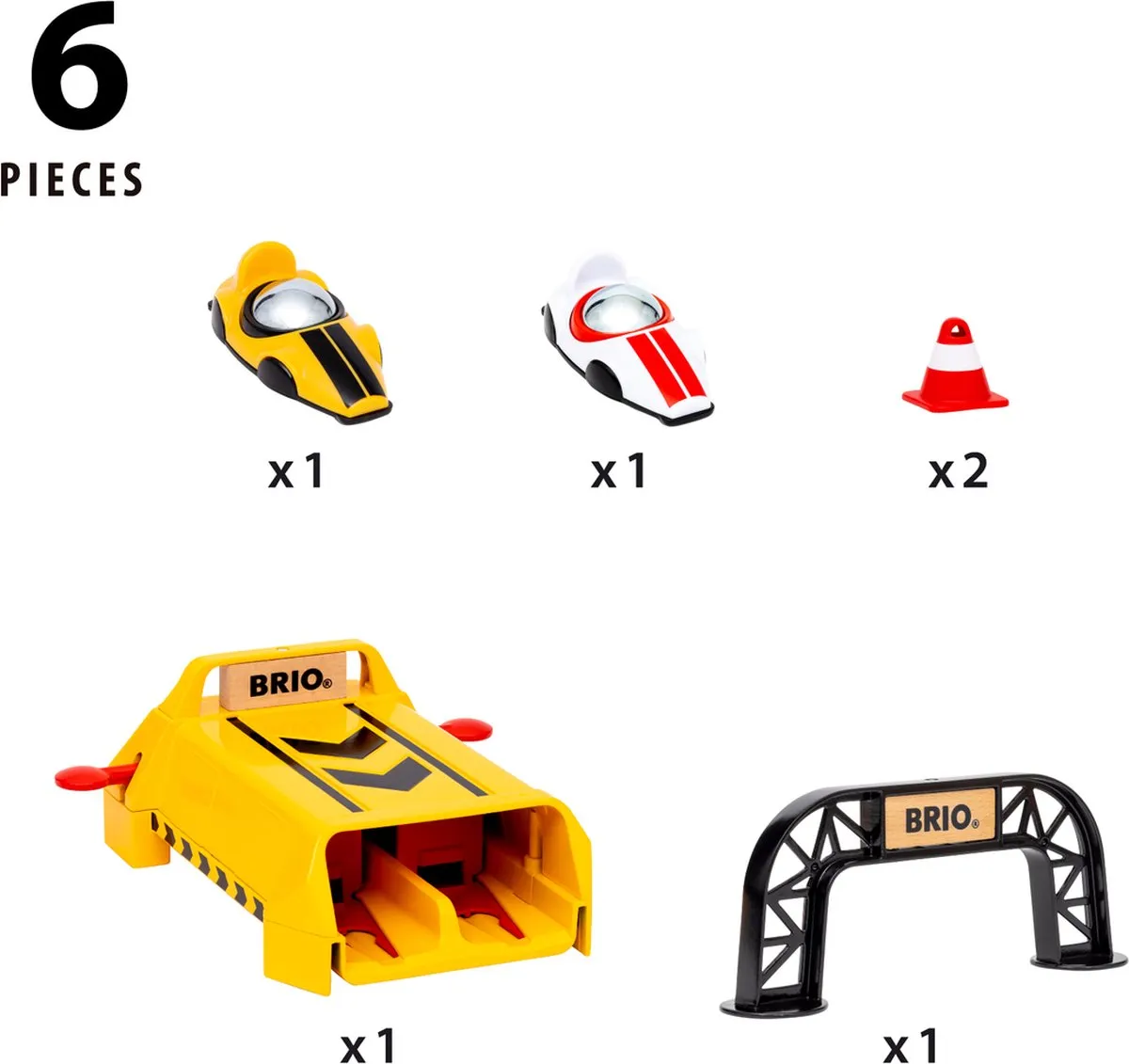 Ravensburger BRIO Lanceerinrichting met Rolwagens - Meerkleurig