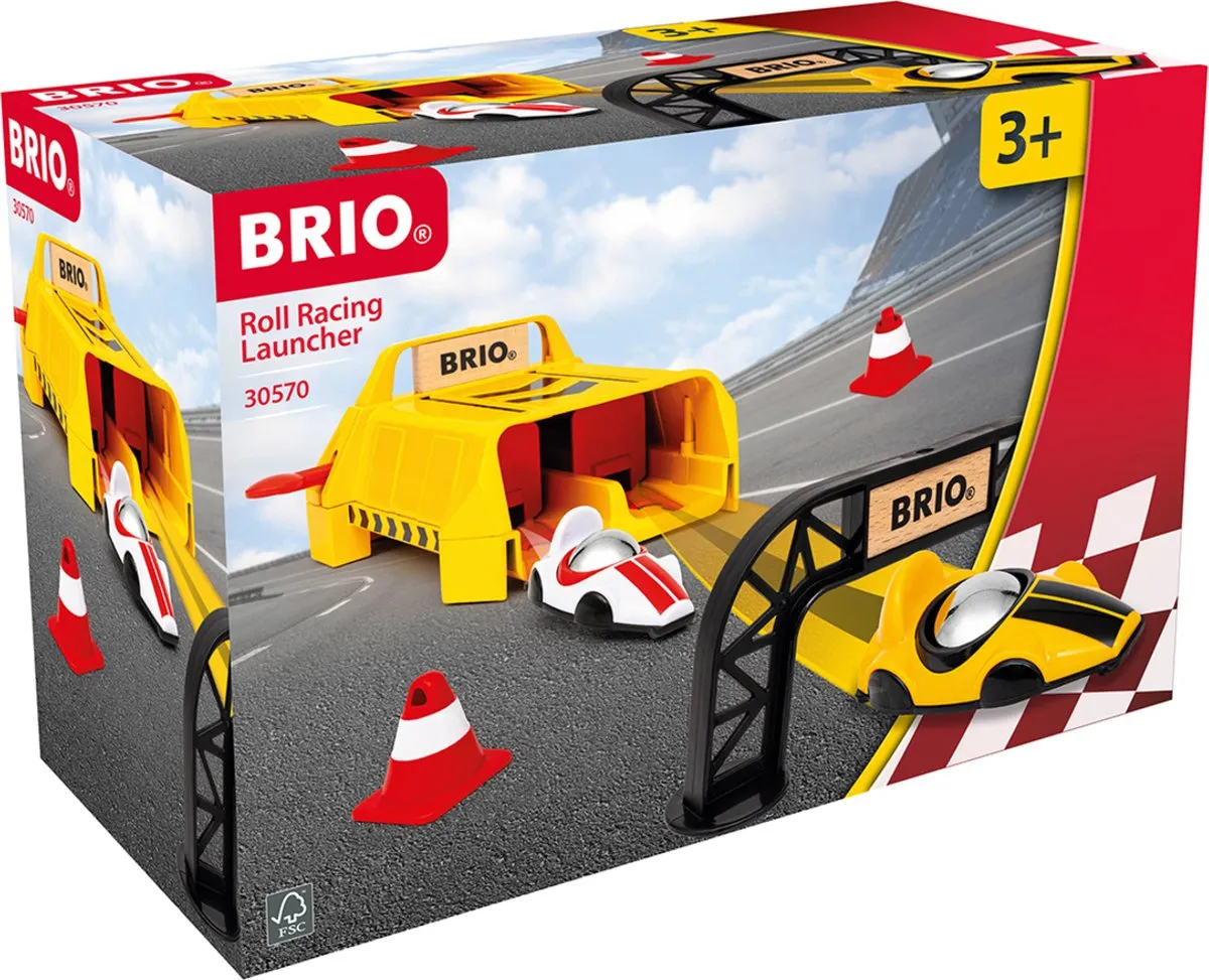 Ravensburger BRIO Lanceerinrichting met Rolwagens - Meerkleurig
