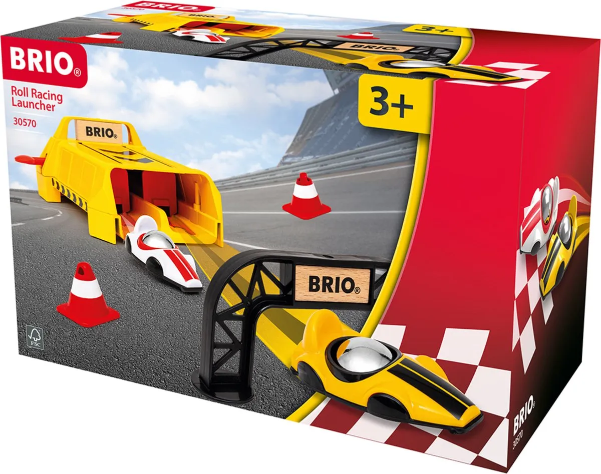 Ravensburger BRIO Lanceerinrichting met Rolwagens