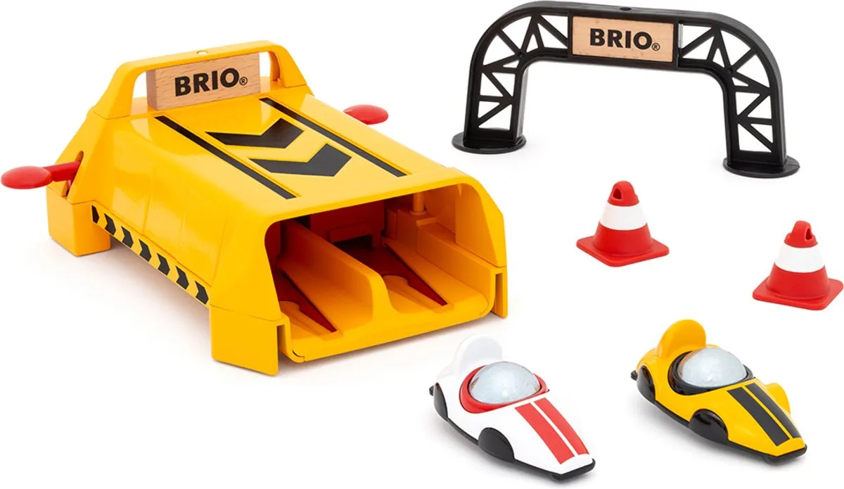 Ravensburger BRIO Lanceerinrichting met Rolwagens - Meerkleurig