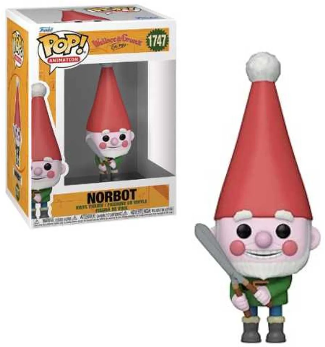 Funko Pop! Wallace & Gromit Norbot #1747 - Multi