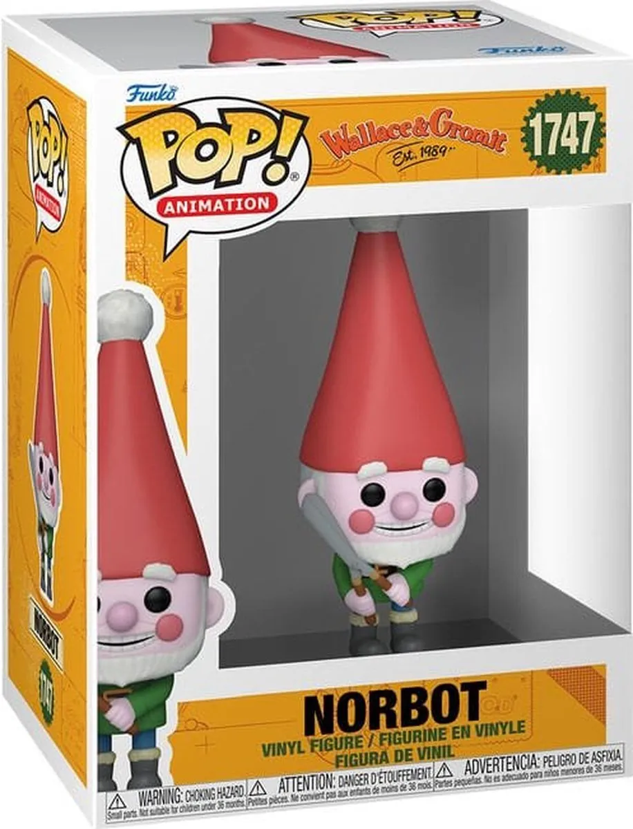Funko Pop! Wallace & Gromit Norbot #1747