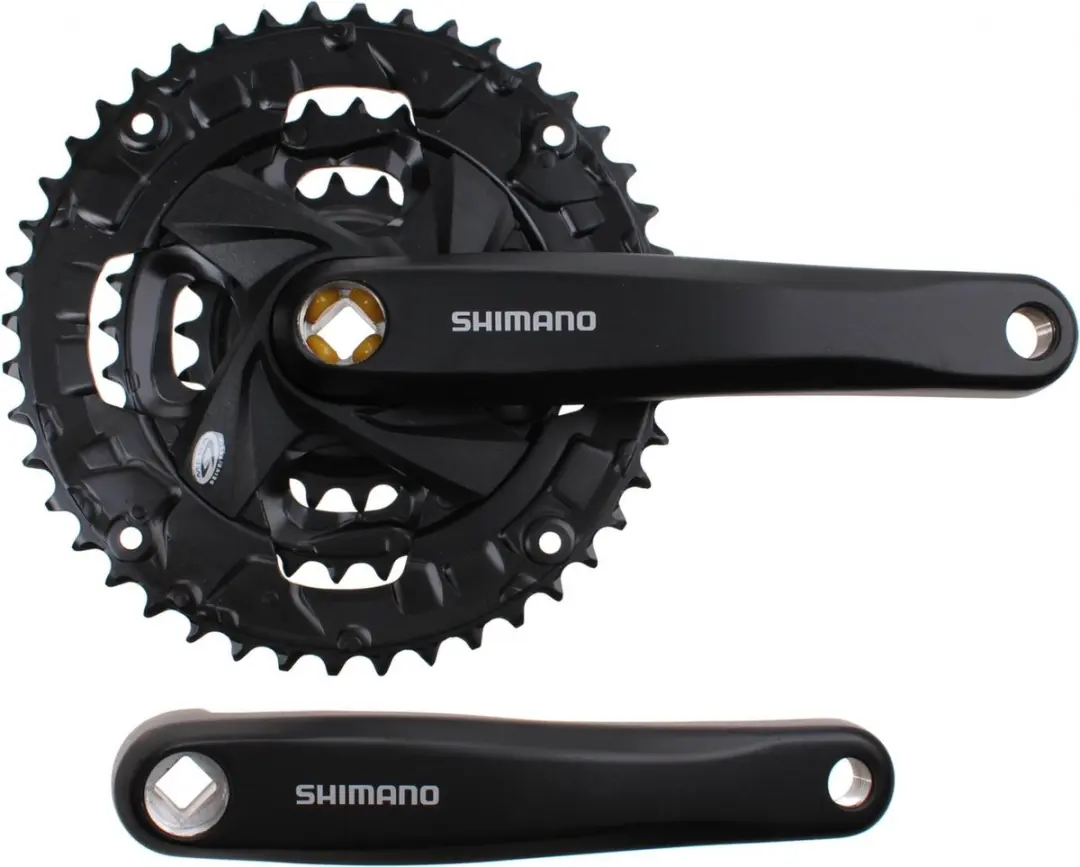 Shimano Acera FC-M371 Crankstel 26-36-48T 175mm - Zwart