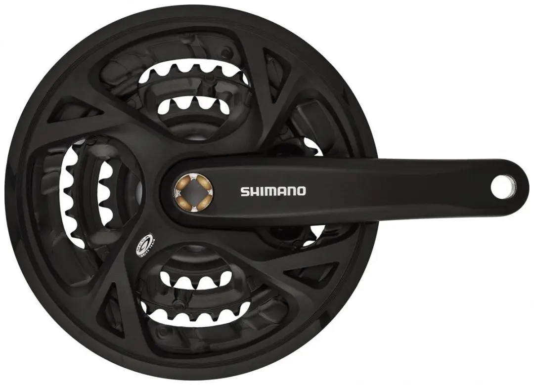 Shimano Acera FC-M371 Crankstel 26-36-48T 175mm - Zwart