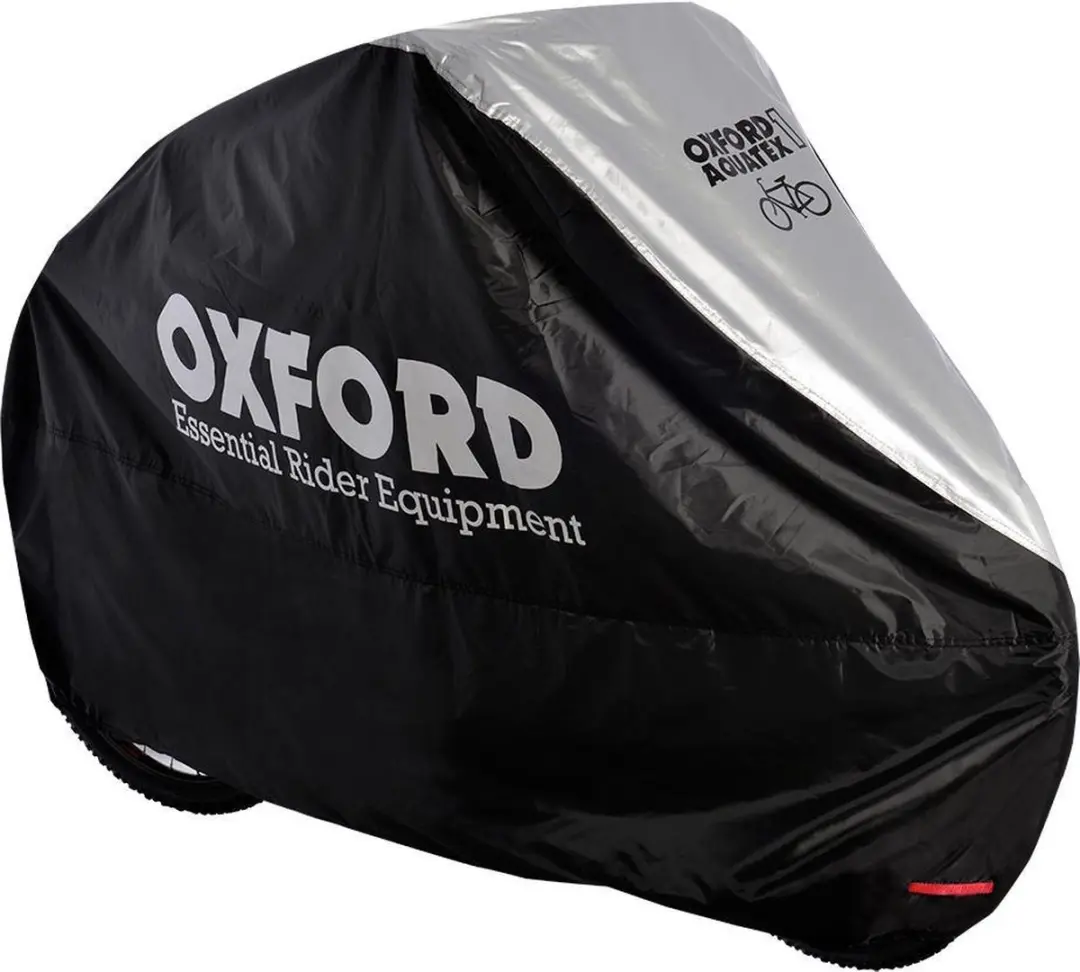 Oxford Aquatex Waterdichte Fietshoes 200x80x110cm - 3 Fietsen - Zwart/Grijs - afbeelding 4 van 6