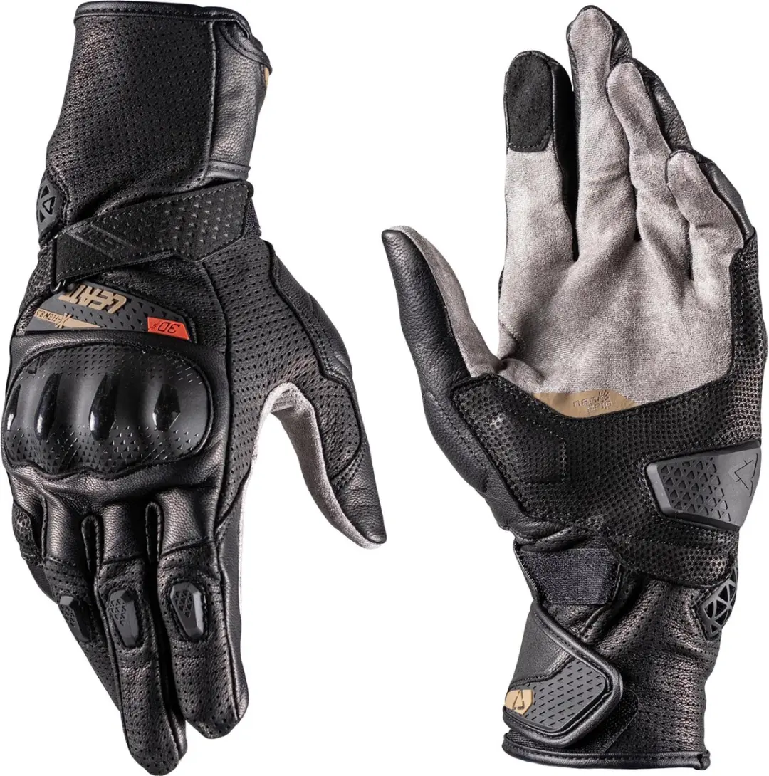 Leatt ADV X-Flow 8.5 Motorhandschoenen - Zwart/grijs 2XL - afbeelding 6 van 6