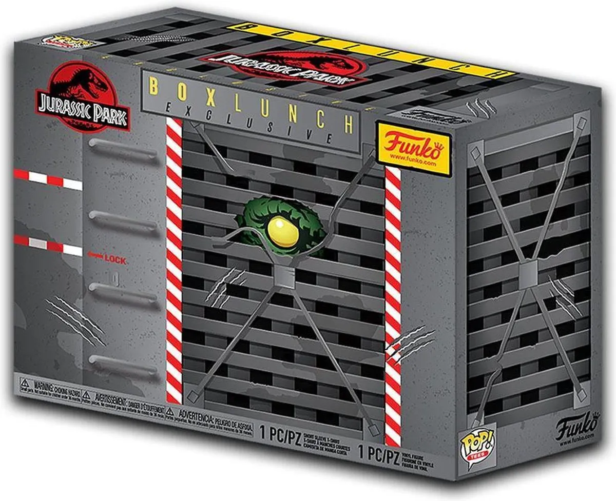 Funko Pop! Jurassic Park Clever Raptor XL - Grijs/ Groen