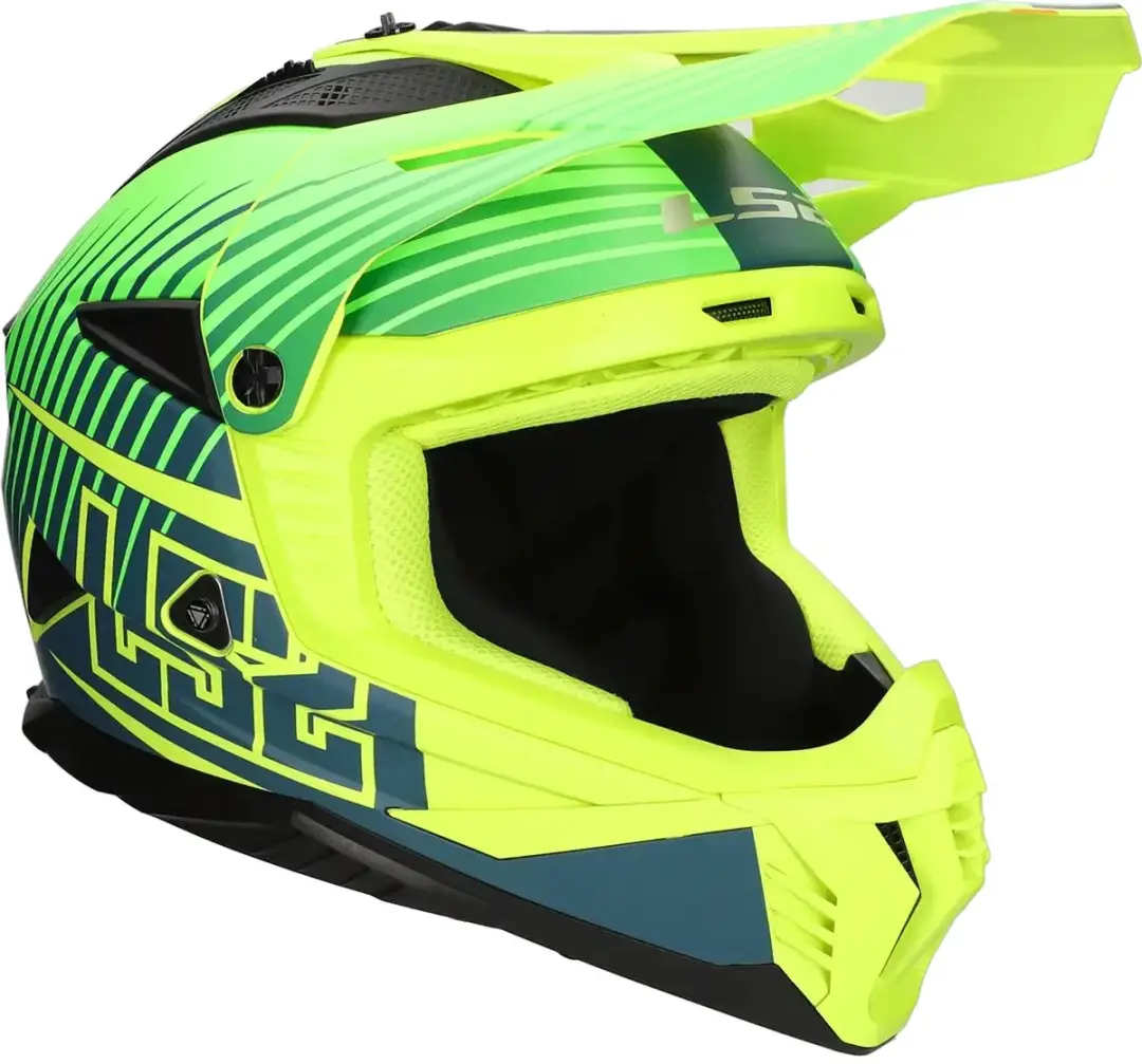 LS2 MX708 Fast II Offroad Helm - Maat L - Groen