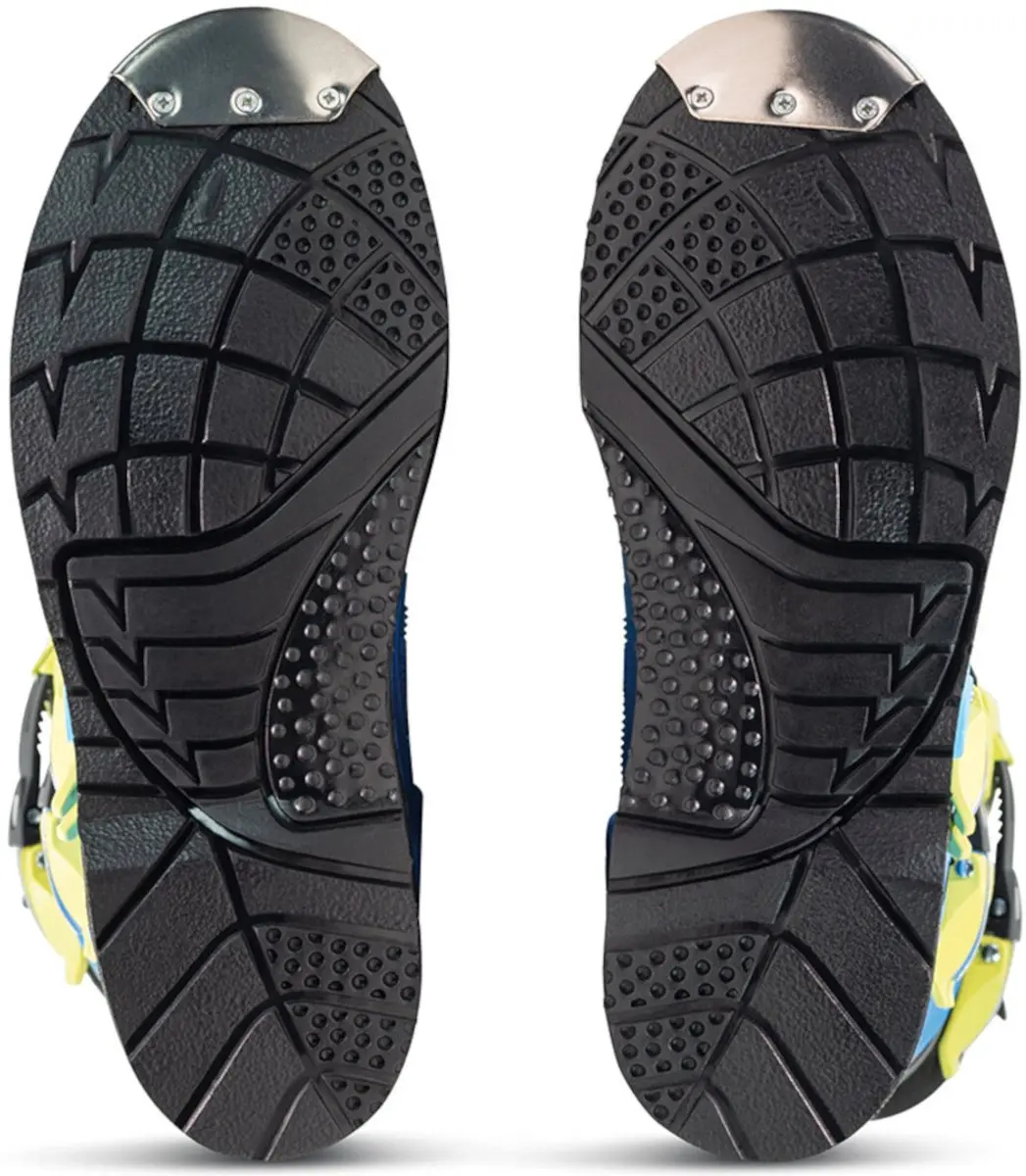 Sidi Flame Light Kinder Crosslaarzen 40 - Zwart/Blauw/Limoen