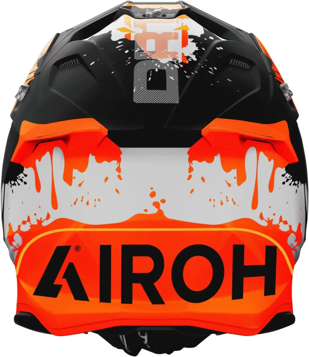 Airoh Twist 3 Motocrosshelm - L - Oranje/Zwart