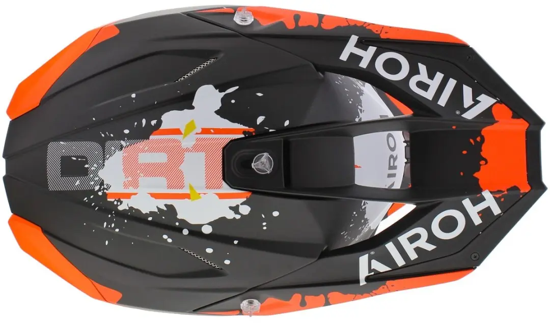 Airoh Twist 3 Motocrosshelm - L - Oranje/Zwart