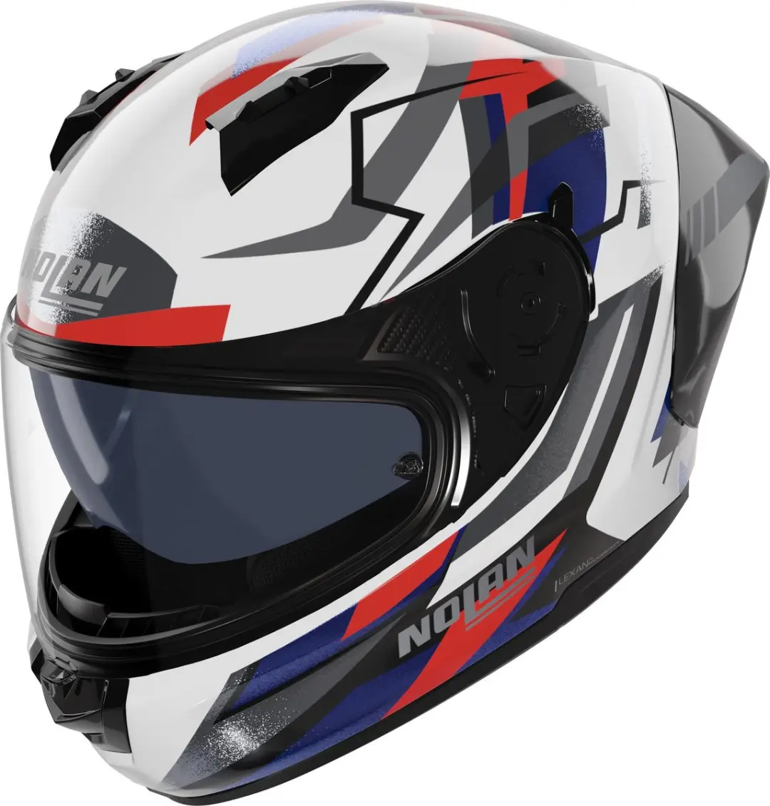 Nolan N60-6 Sport Corsa Helm L - Zwart/Rood