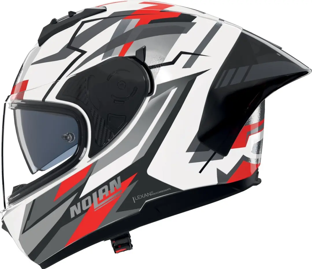 Nolan N60-6 Sport Corsa Helm L - Zwart/Rood
