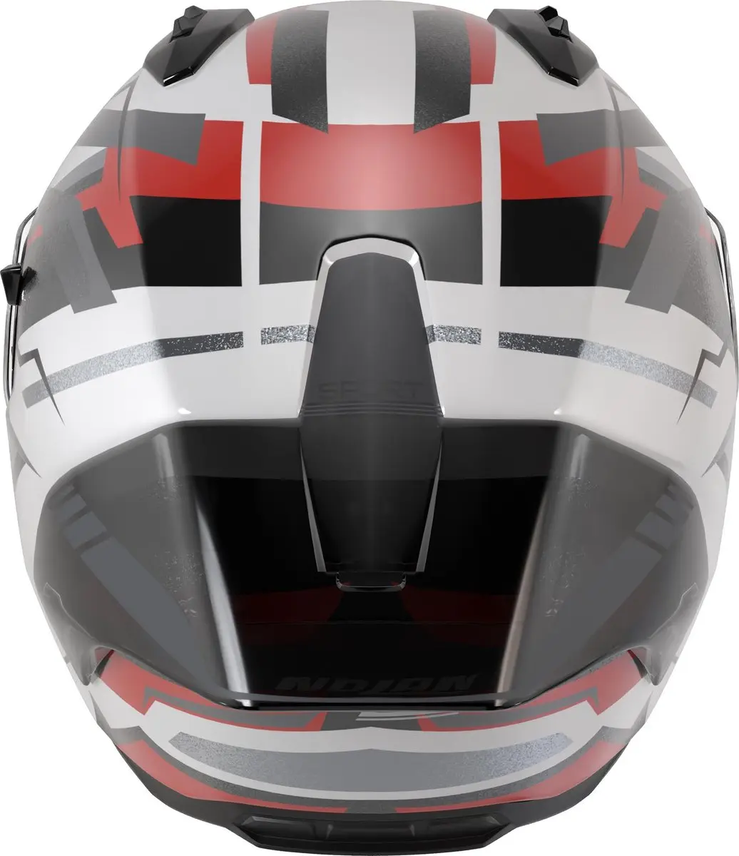 Nolan N60-6 Sport Corsa Helm L - Zwart/Rood