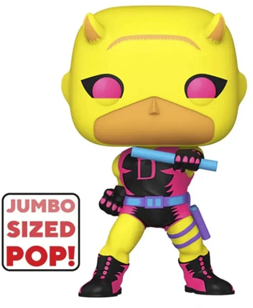 Funko Pop! Jumbo Marvel Daredevil 10" - Geel/Rood - 77543 - afbeelding 2 van 4