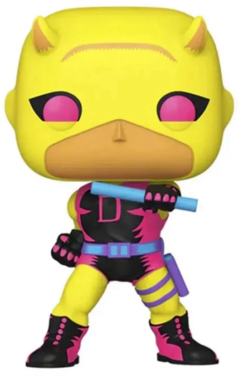 Funko Pop! Jumbo Marvel Daredevil 10" - Geel/Rood - 77543 - afbeelding 4 van 4