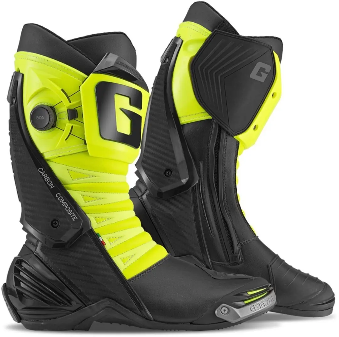 Gaerne GP1 LS Zwart Neon Geel Motorlaarzen