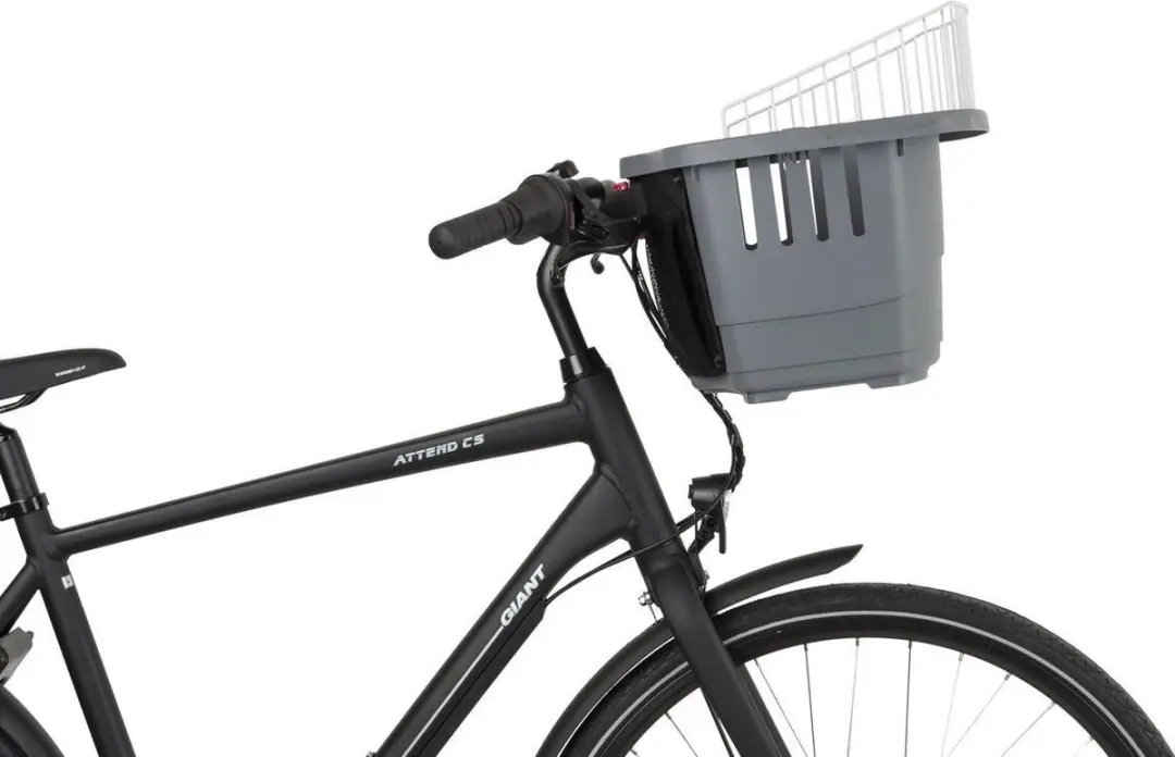 FastRider Hondenfietsmand Grijs - 16L