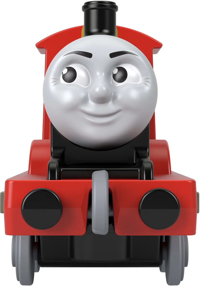 Fisher Price Tomek & Vrienden Grote Metalen Trein JGF90 - Rood/Grijs