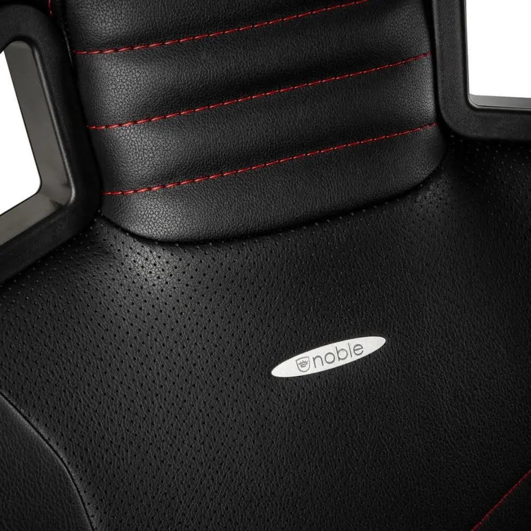 Noblechairs EPIC Gaming Stoel NBL-PU-RED-002 - Rood/Zwart - afbeelding 6 van 6
