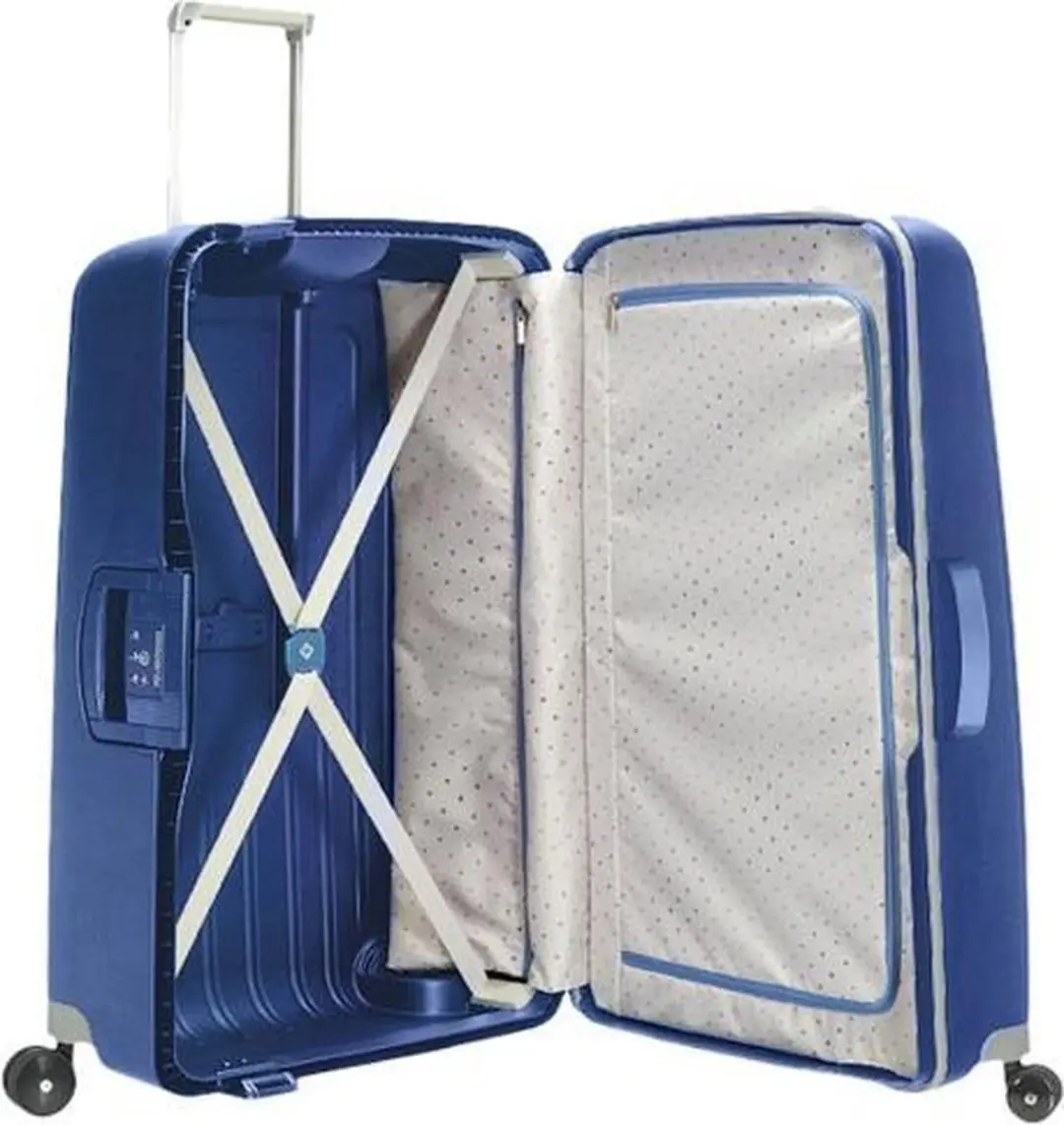 Samsonite S'CURE Spinner 75cm Koffer - Blauw - afbeelding 6 van 6