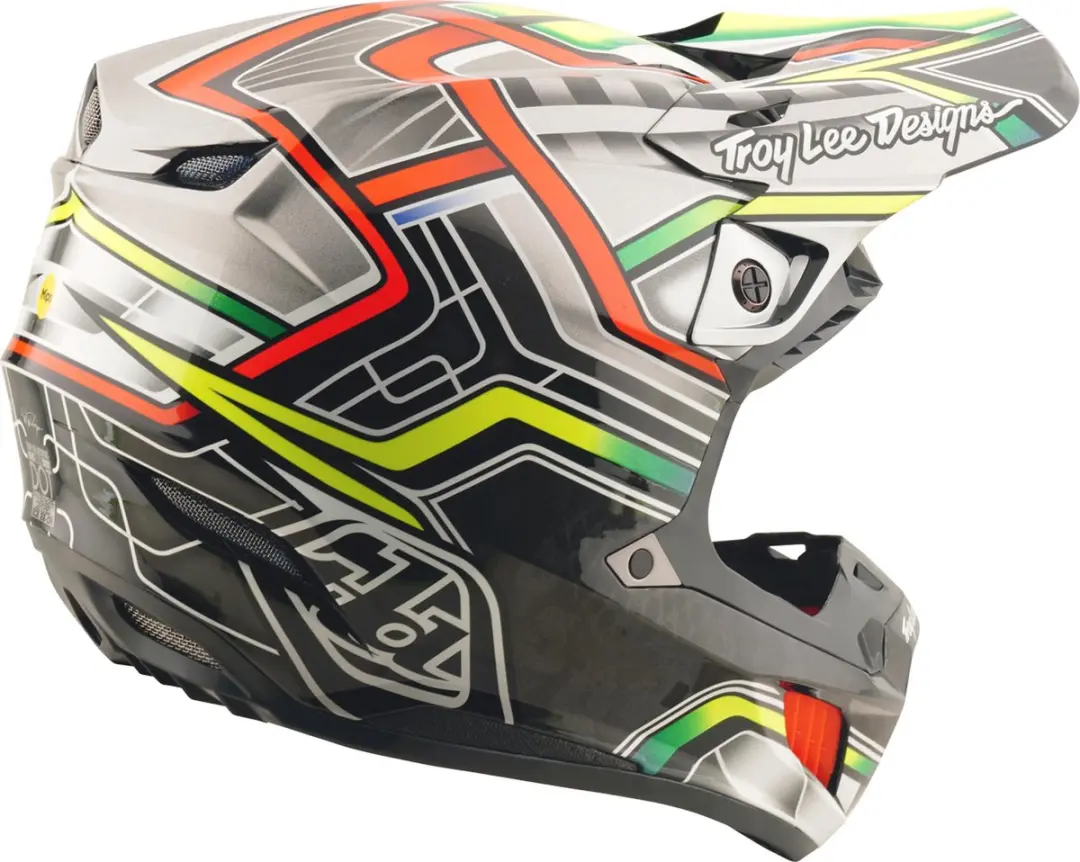 Troy Lee Designs SE5 Composite Lowrider MIPS Motorcrosshelm - L - Meerkleurig