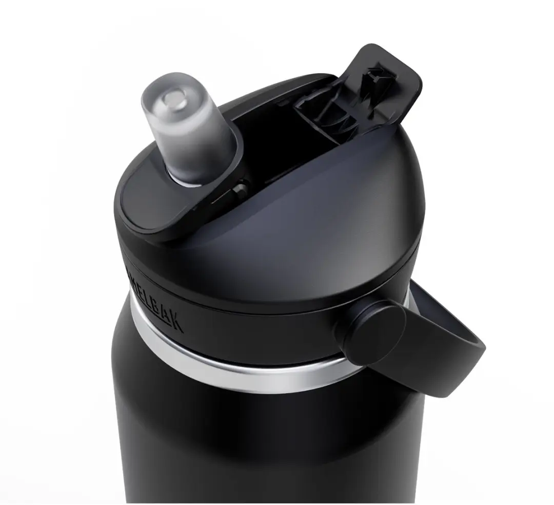 CamelBak Thrive Flip Straw 1L - RVS Isolatie - Zwart CB2855001001