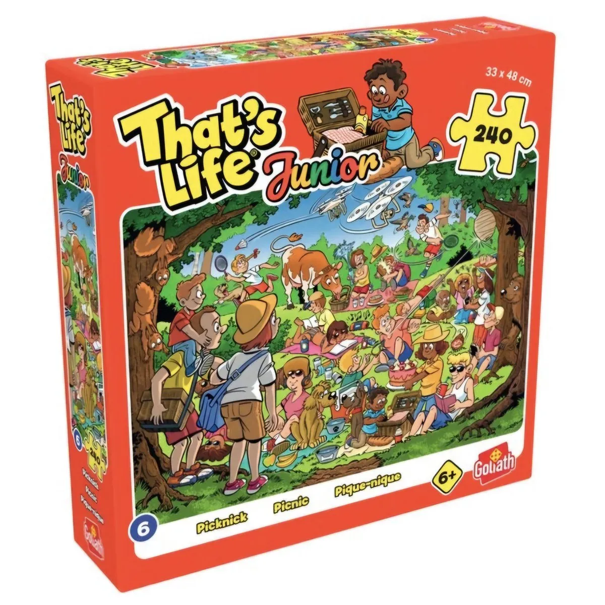 Goliath That's Life Junior Legpuzzel 240 Stuks - Picknick - Multicolor