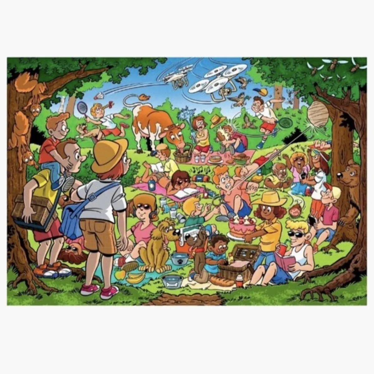 Goliath That's Life Junior Legpuzzel 240 Stuks - Picknick - Multicolor