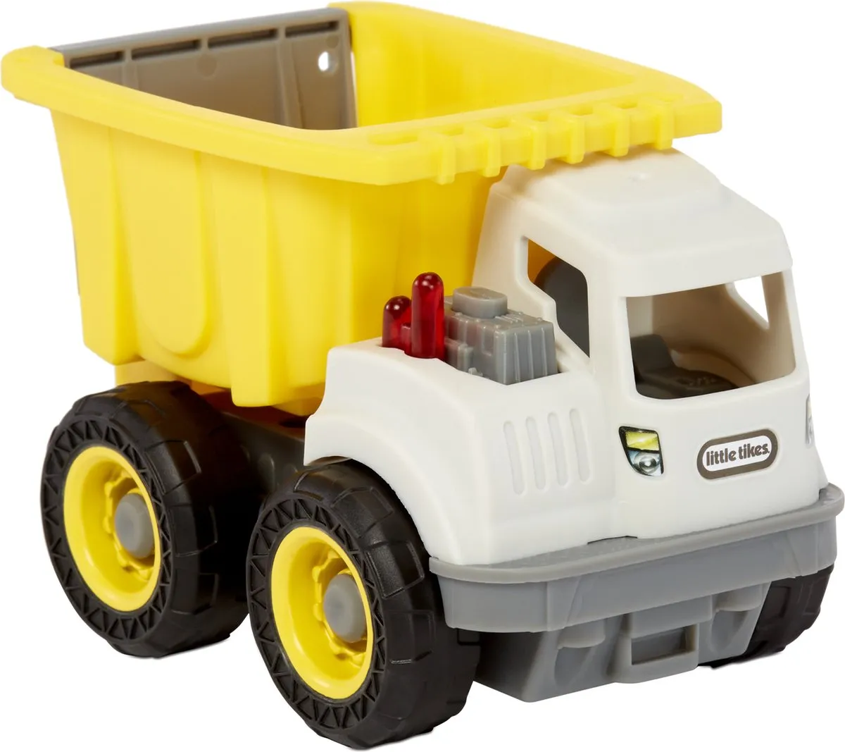 Little Tikes Dirt Diggers Crazy Fast Racende Hulpdiensten - Wit/Geel - afbeelding 4 van 6