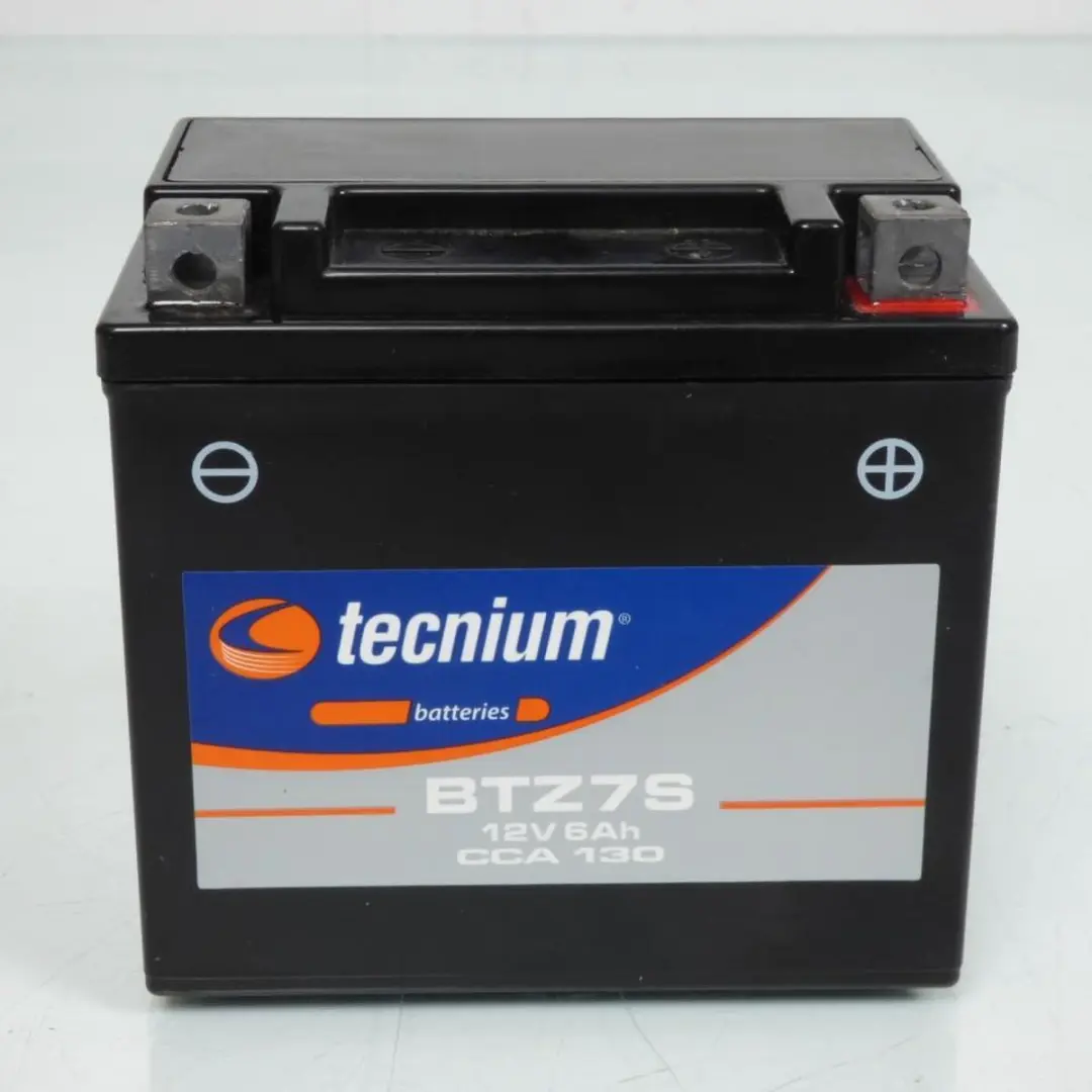 Batterie SLA Tecnium pour Moto Kawasaki 1000 ZX10R 2011 YTZ7S / 12V 6Ah Neuf