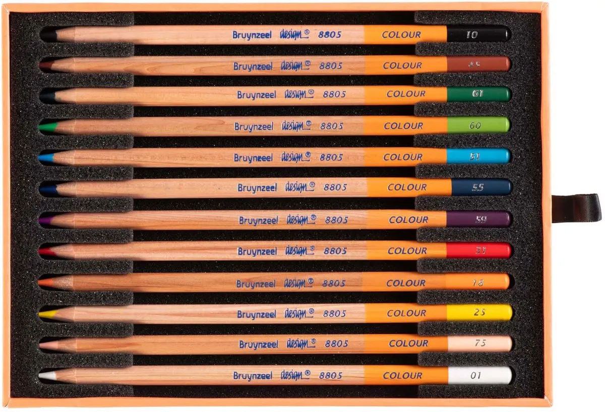 BRUYNZEEL Design Box 12 Kleurpotloden