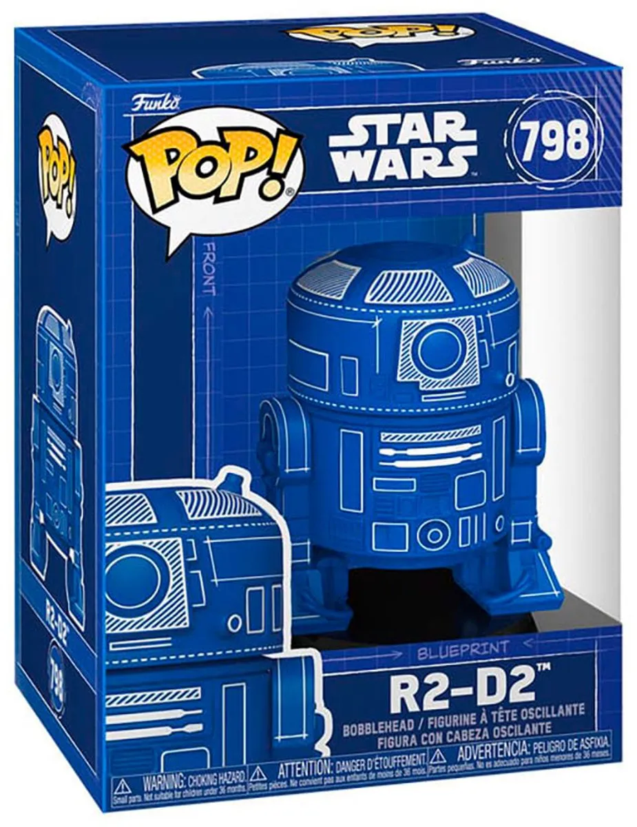 Funko Star Wars R2-D2 Blueprint Pop! 798