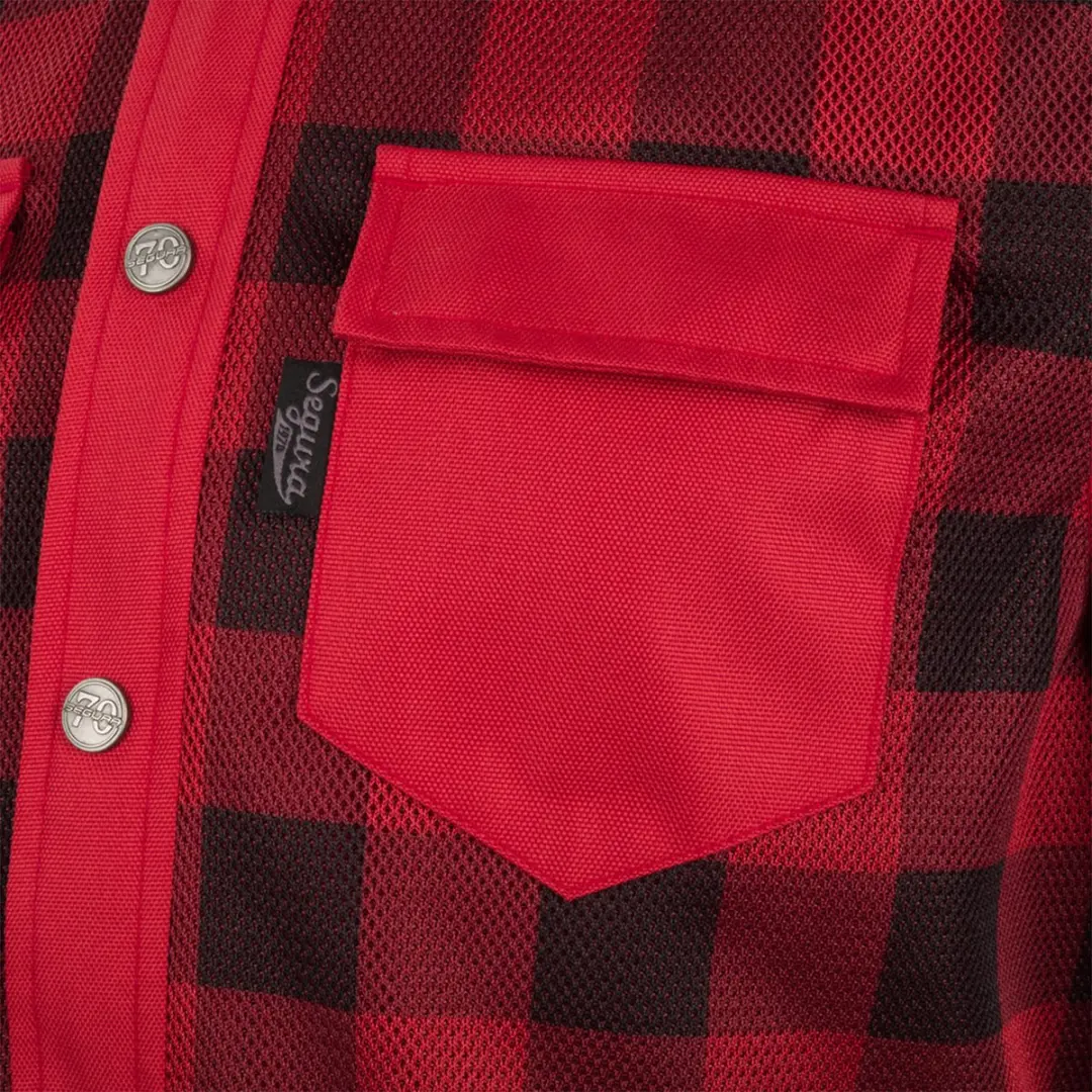 Segura Jovan Jas Zwart/Rood - 3XL